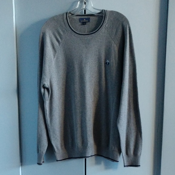 Brooks Brothers Other - Men's Brooks Brothers L Knit Sweater Gray